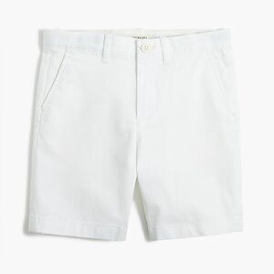 NWT J Crew Crewcuts White Boys' Gramercy flex chino short Sz 14 Sold Out